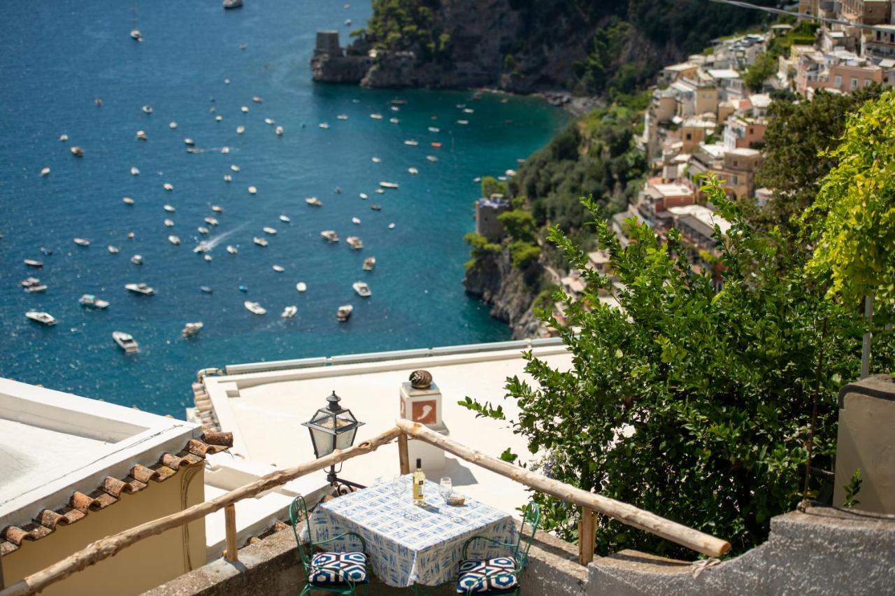 Apartament Aria Di Mare,Near Elevator, Few Steps, Parking, Garden Positano Zewnętrze zdjęcie
