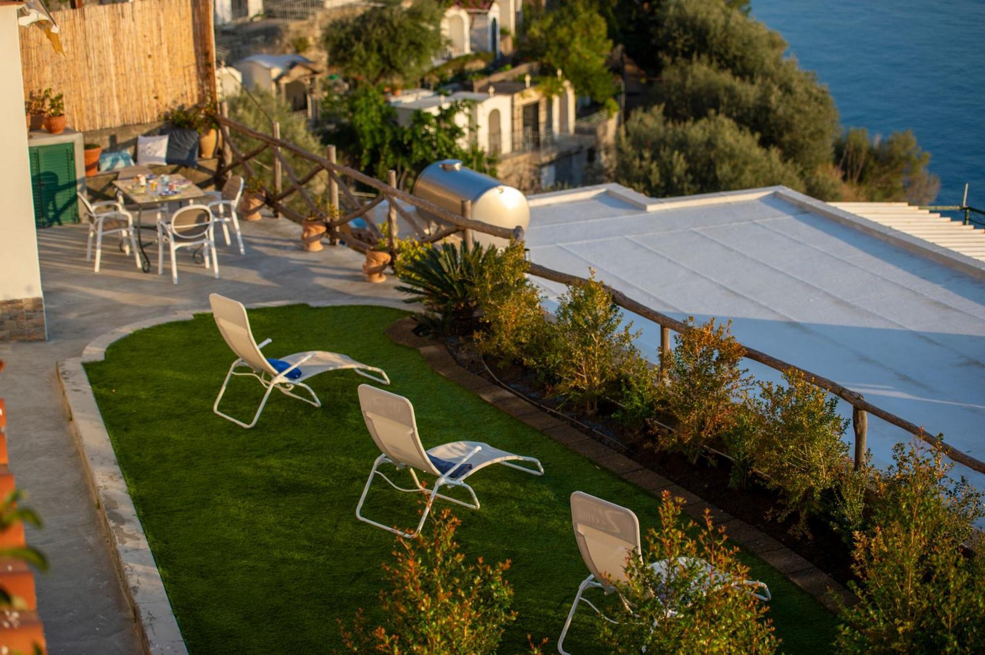 Apartament Aria Di Mare,Near Elevator, Few Steps, Parking, Garden Positano Zewnętrze zdjęcie