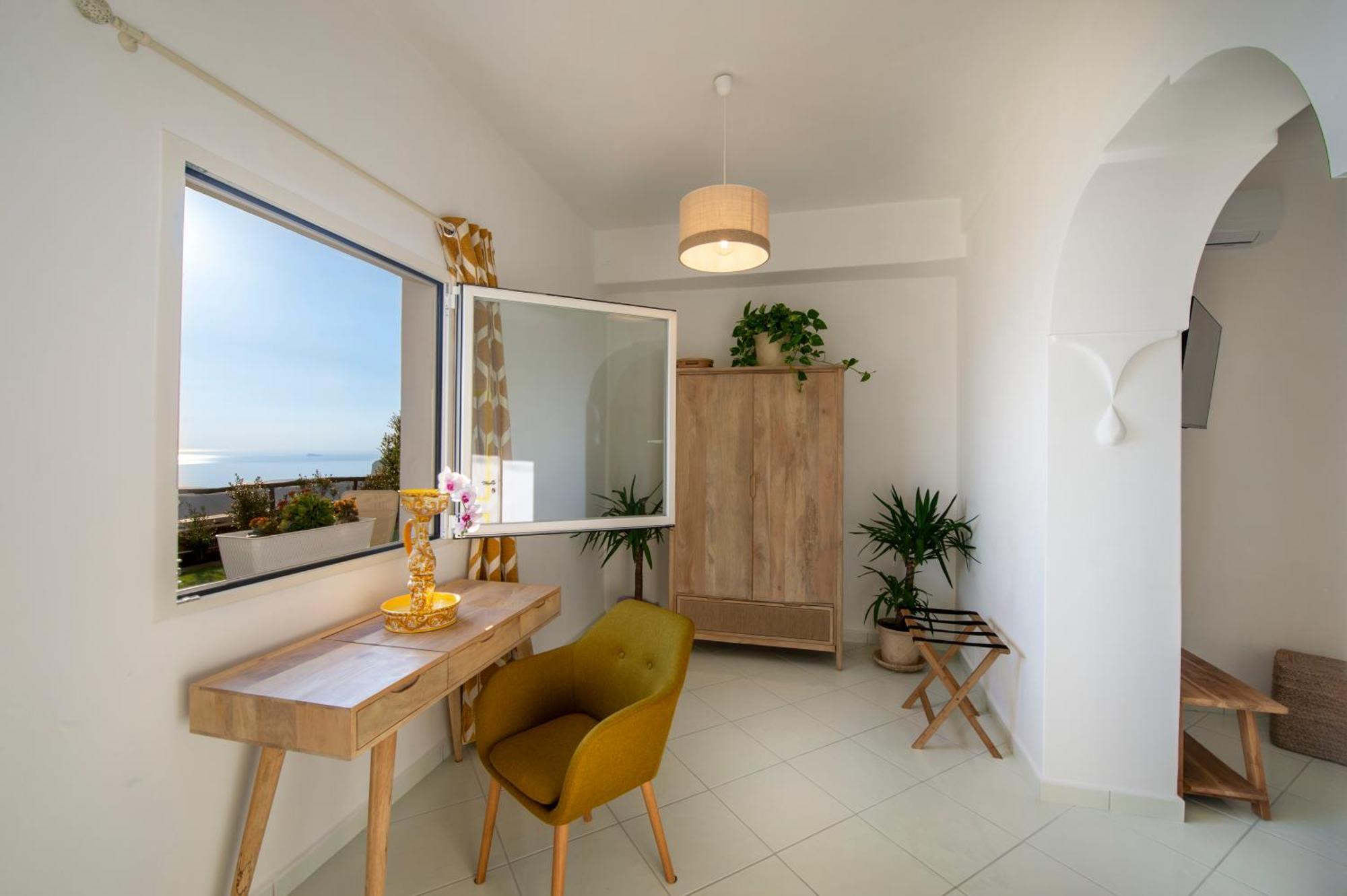 Apartament Aria Di Mare,Near Elevator, Few Steps, Parking, Garden Positano Zewnętrze zdjęcie